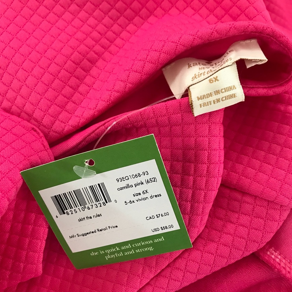 NEW Kate Spade Skirt the Rules Vivian Pink Dress - Picture 7 of 8